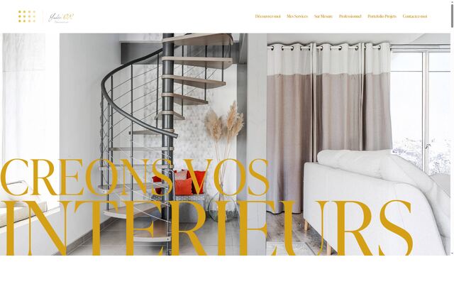 Aperçu du site Judéc'Or Décoration